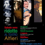 A partire dal 20 gennaio 2018 fino al 10 marzo il Ridotto del Teatro Alfieri