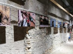 Inaugurazione di una mostra presso la Mole Vanvitelliana