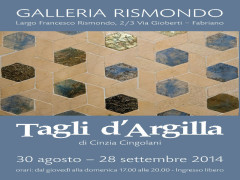 "Tagli d'argilla": mostra di Cinzia Cingolani