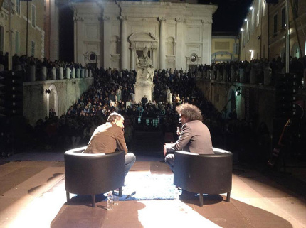 Simone Cristicchi a Sharper - la Notte Europea dei Ricercatori 2014 - ad Ancona