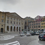 Piazza della Repubblica e il Teatro delle Muse, ad Ancona