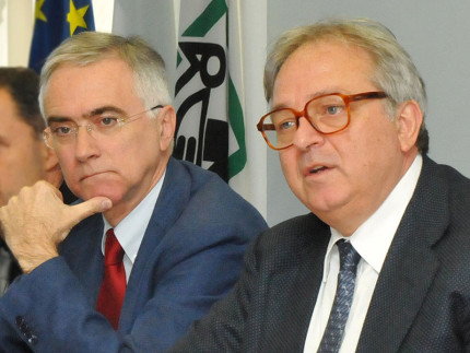 Antonio Canzian e Gian Mario Spacca