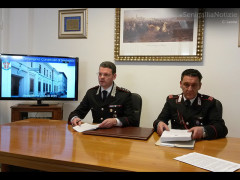 I militari dell'Arma di Senigallia e Ostra Vetere illustrano i dettagli dell'arresto