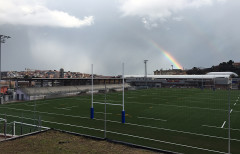 Il nuovo campo della palla ovale in via della Montagnola per il rugby ad Ancona