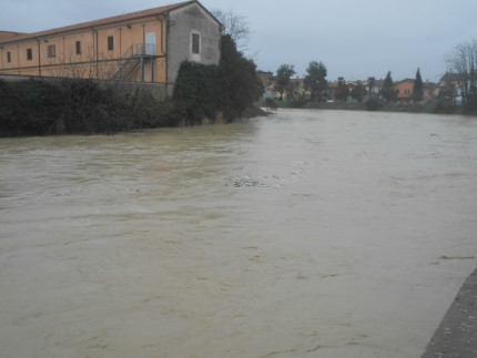 Il fiume Misa a Senigallia