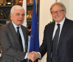 Oreste Capocasa e Gian Mario Spacca