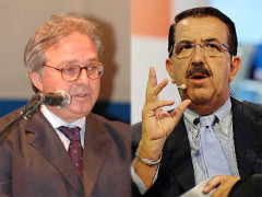 Vertici politici delle Marche: Gian Mario Spacca e Vittoriano Solazzi