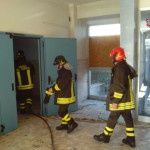 Incendio nella scuola di Ghettarello di Ancona