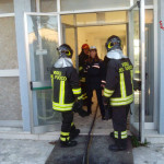 Incendio nella scuola di Ghettarello di Ancona