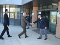 Il nuovo Questore Oreste Capocasa visita il Commissariato e il Reparto Mobile di Senigallia