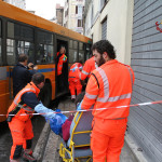 Feriti nell'incidente d'autobus ad Ancona