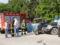 Incidente stradale a Casine di Paterno
