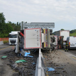 L'incidente sull'A14 di lunedì 25 maggio