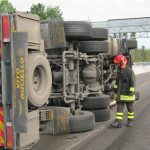 L'incidente sull'A14 di lunedì 25 maggio