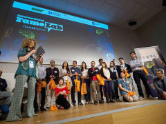 I concorrenti alla finale di Famelab 2015 all'Expo 2015