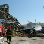 Incendio alla ex Montedison