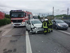 Incidente sulla Statale Adriatica ad Osimo