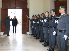 visita del prefetto al Comando Regionale Marche della Guardia di Finanza di Ancona