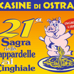 Locandina della 21° Sagra delle Pappardelle al Cinghiale