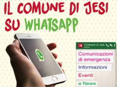 Servizio Whatsapp del Comune di Jesi