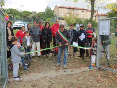 Inaugurazione sgambatoio per cani a Camerano