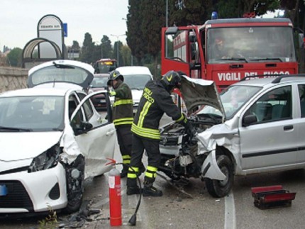 Incidente stradale a Loreto