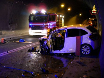 Incidente nella galleria dell Gola della Rossa