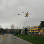 Eliambulanza al Cesano di Senigallia