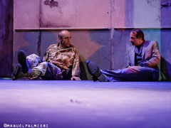La tragedia di Shakespeare "Otello" co-prodotta da Gli Incamminati e Compagnia Gank in collaborazione con la Versiliana Festival. Foto di Manuel Palmieri