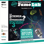 La locandina di Famelab 2016 ad Ancona