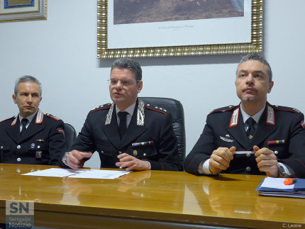 I Carabinieri di Senigallia: conferenza stampa sugli arresti effettuati