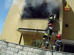 Incendio Cerreto d'Esi