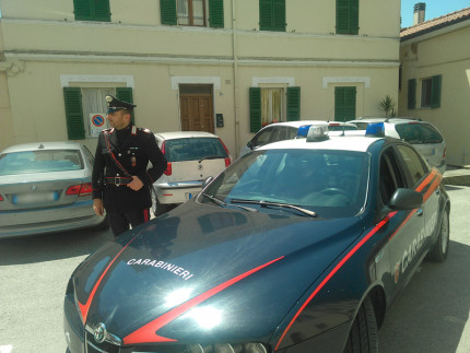 Carabinieri a Montemarciano, arresto per droga