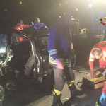 Incidente con feriti sulla SS16 a Pontelungo: Vigili del Fuoco sul posto