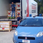 Controlli della Polizia al porto di Ancona