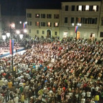 Inaugurazione piazza Garibaldi a Senigallia