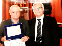 Elvio Angeletti premiato