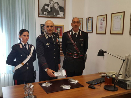 Droga sequestrata dai Carabinieri