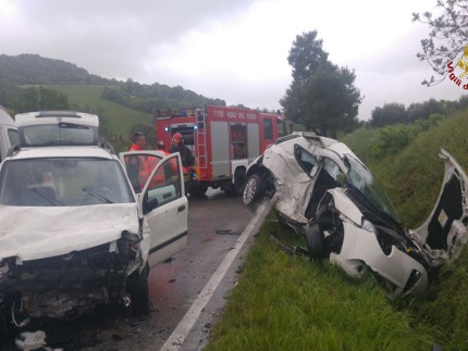 Incidente mortale a Offagna