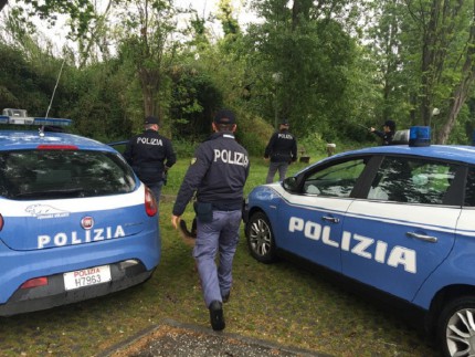 Polizia al parco