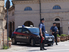 Carabinieri a Senigallia