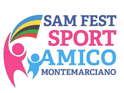 Il volantino della prima edizione di "Sam Fest - Sport amico Montemarciano"