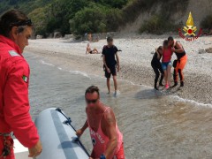 Intervento dei Vigili del Fuoco a Mezzavalle