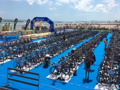 Le bici per il triathlon della Santini TriO Senigallia