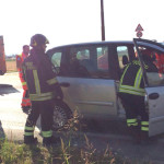 L'incidente alla Gabella di Montemarciano, i soccorsi in atto