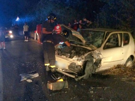 Incidente stradale a Polverigi