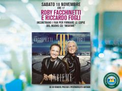 Riccardo Fogli e Roby Facchinetti al Centro Commerciale Auchan Conero