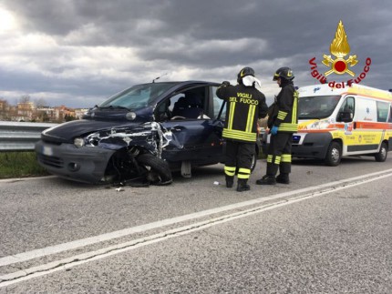 Incidente stradale a Chiaravalle
