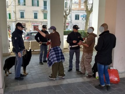 Controlli della Polizia di Ancona