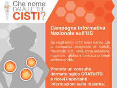 “Che nome dai alle tue cisti?” visite dermatologiche di screening gratuite su prenotazione